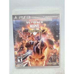 Ultimate Marvel Vs Capcom 3 PS3 PlayStation 3 Complete - Excellen..